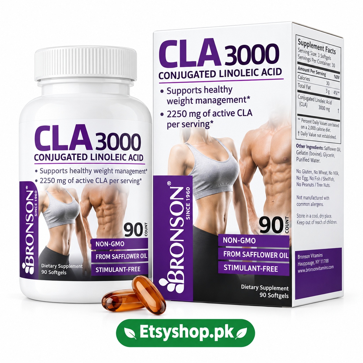 CLA 3000 Conjugated Linoleic Acid – In Karachi