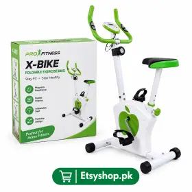 Foldable Exercise Bike X-Bike – Compact Home Fitness Workout Machine In Karachi