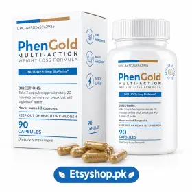 PhenGold Weight Loss Formula – 90 Capsules In Karachi