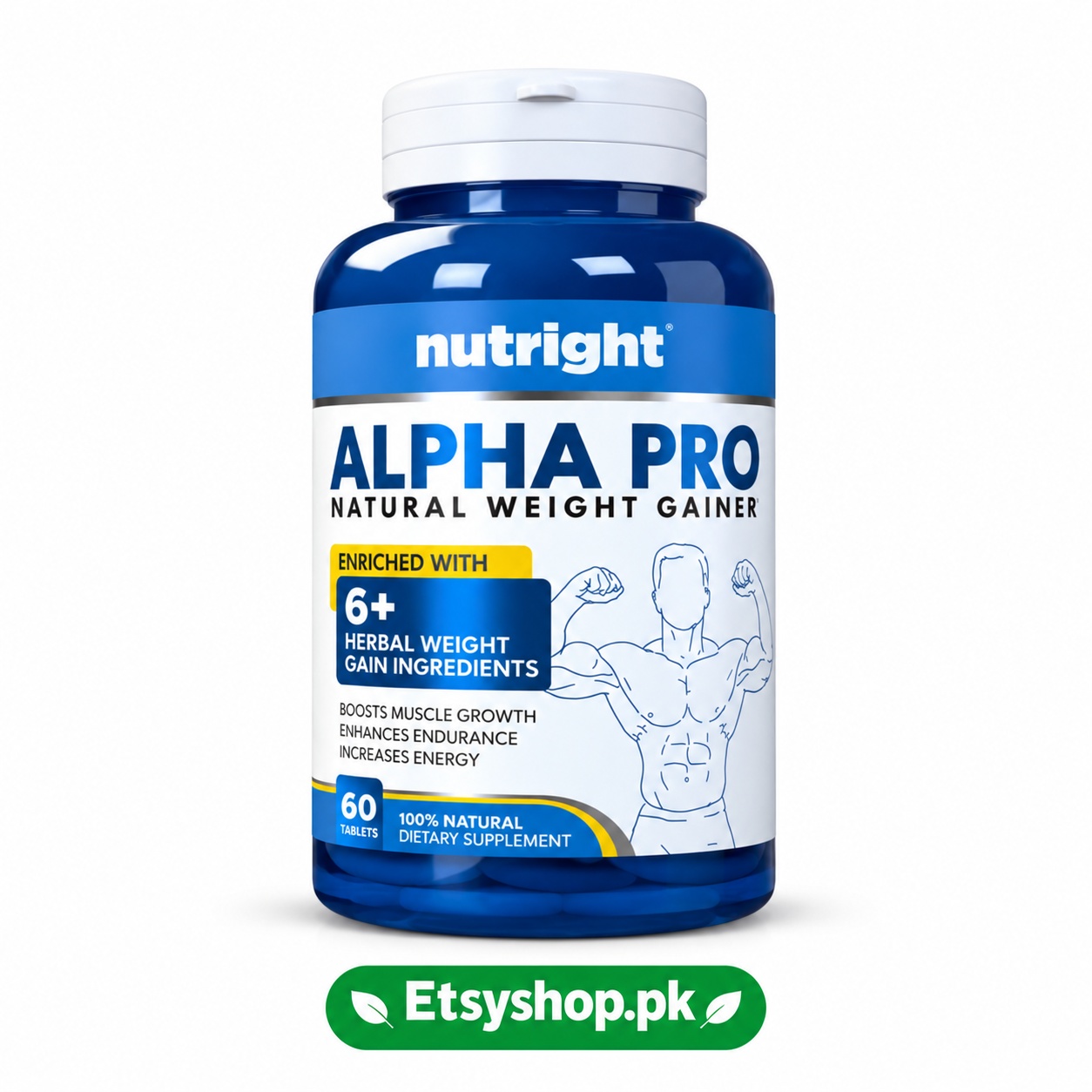Nutright Alpha Pro Weight Gainer – 60 Tablets In Lahore 