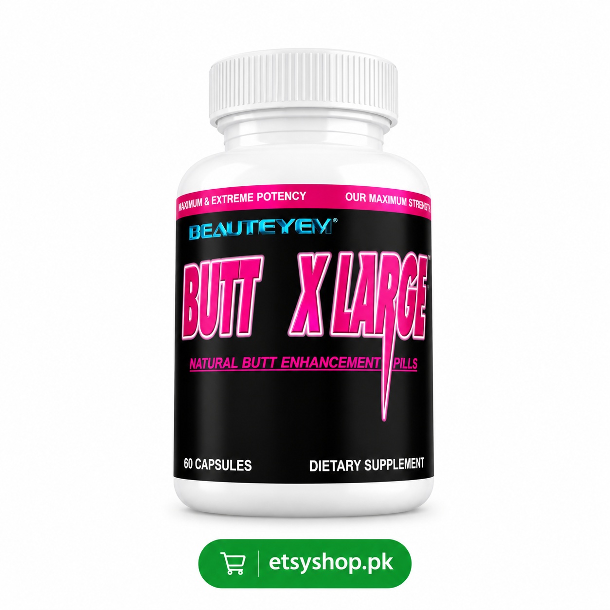 Butt X Large Natural Enhancement Capsules – In Karachi