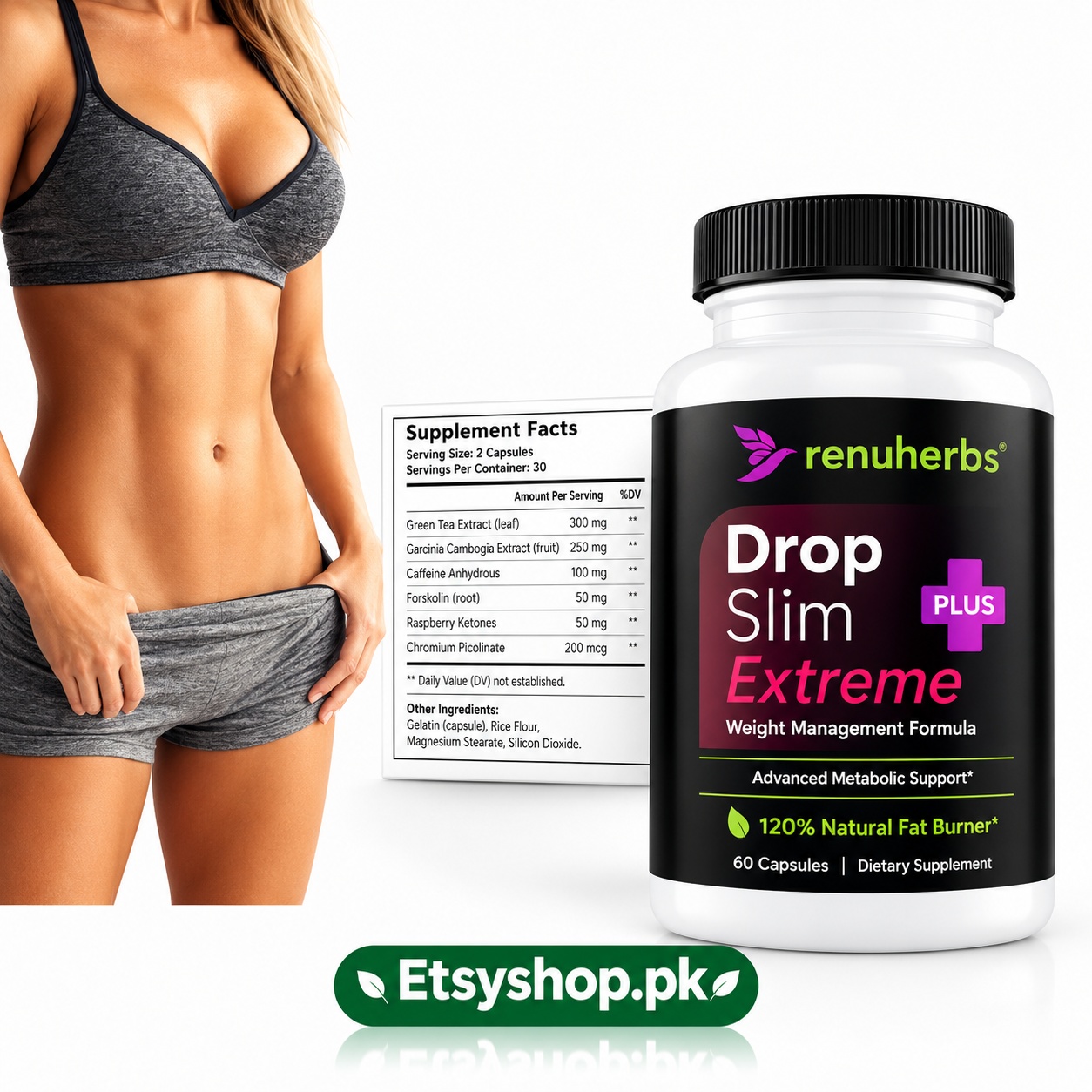 Drop Slim Extreme Plus – 60 Capsules In Karachi